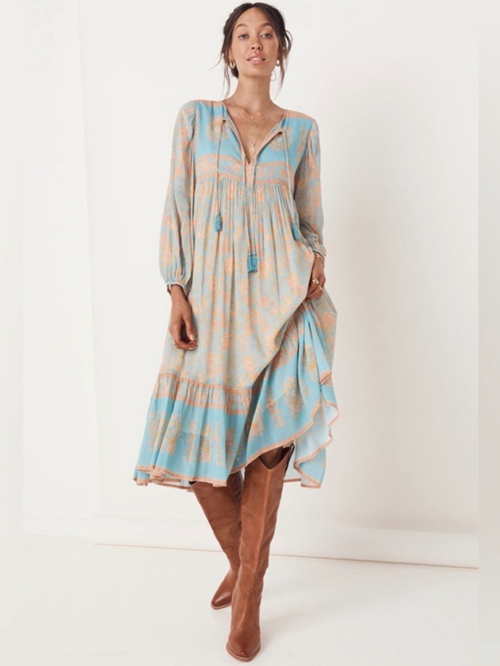 Spell Juniper Midi Dress XXS